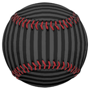 Balle De Softball Elagnat Black & Smoky Black Vertical Stripes