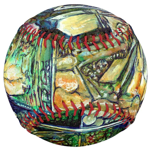 Balle De Softball Encelade (Devant)