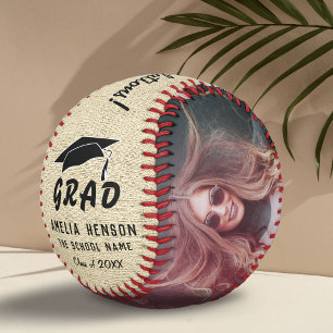 Balle De Softball Félicitations rustiques Grad Grad Grad Grad Gradua