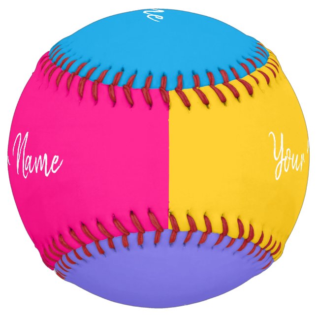 Balle De Softball Filles Softball personnalisé par HAMbyWG (Devant)