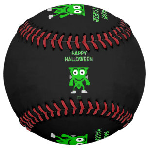 Balle De Softball FrankenCheese Halloween Salutations Softball