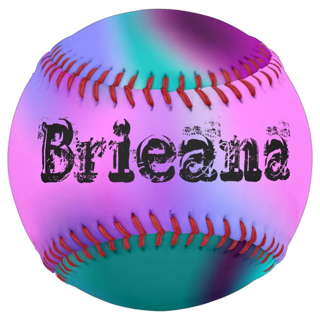 Balle De Softball Girl Pastel (Devant)