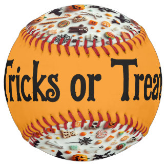 Balle De Softball Halloween Candies (Tricks or Treats)