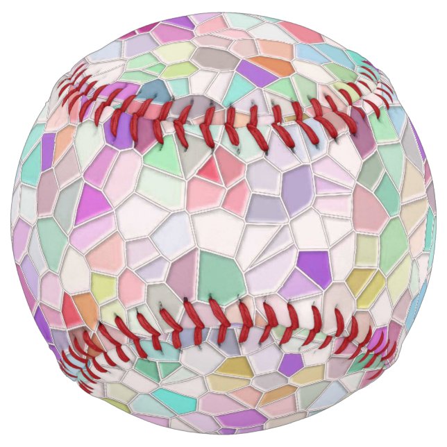 Balle De Softball Joli verre coupé (Devant)