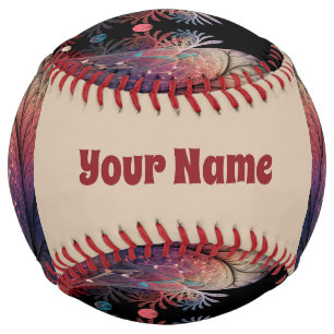Balle De Softball Jonglage Abstrait Imaginaire moderne Nom fractal