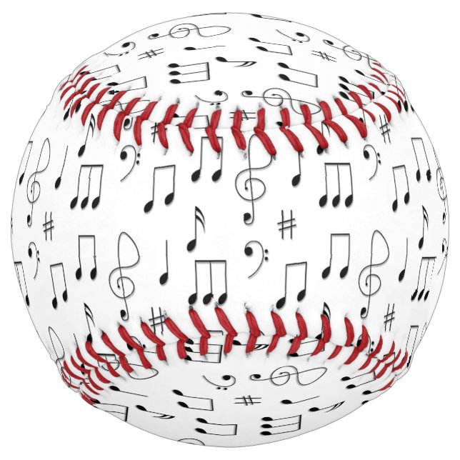 Balle De Softball Juste Noté (Devant)