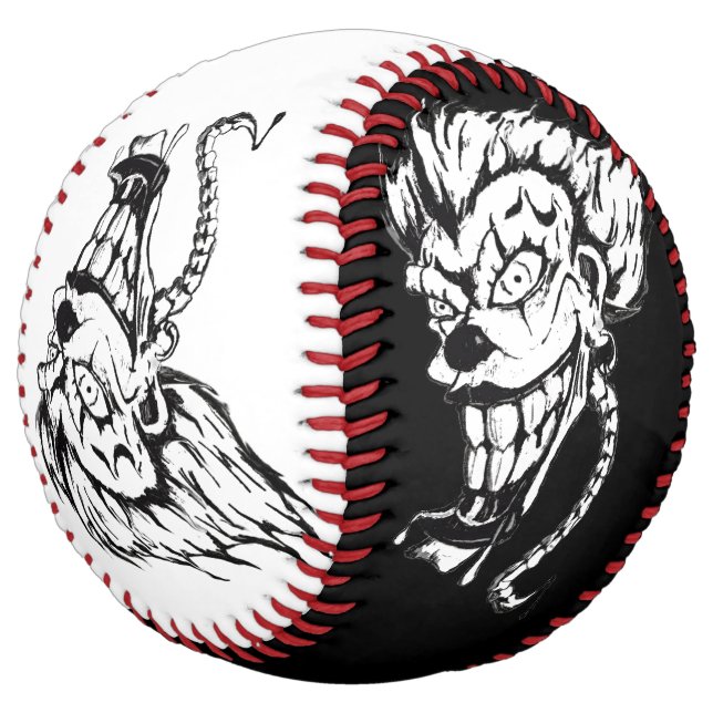 Balle De Softball Le clown malin (Incliné)