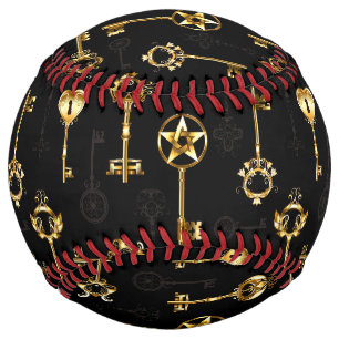Balle De Softball Les Patters de Seamless avec Golden Keys