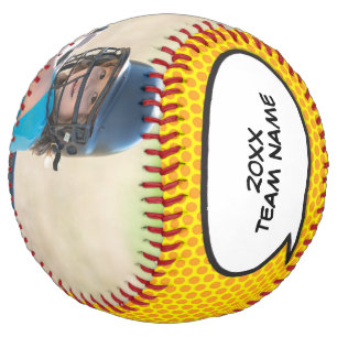 Balle De Softball Livre de bande dessinée personnalisée Discours Bub