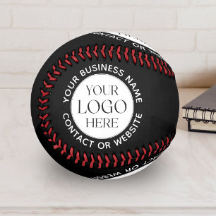 Balle De Softball Logo et textes promotionnels personnalisés pour l'