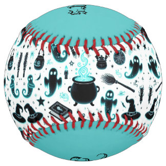 Balle De Softball Lueurs fantomatiques (personnaliser)