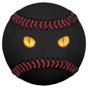 Balle De Softball Maintenant, il vous voit Chat noir
