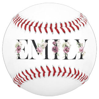 Balle De Softball Nom Emily