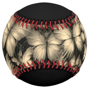 Balle De Softball Papillons d'or