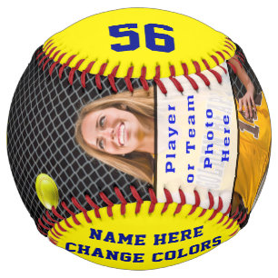 Balle De Softball Photo Softball, Cadeaux seniors pour les joueurs d