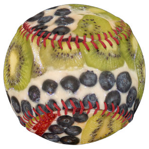 Balle De Softball Pizza de fruits Photographie alimentaire