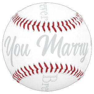 Balle De Softball Proposition de mariage Softball HAMbyWG