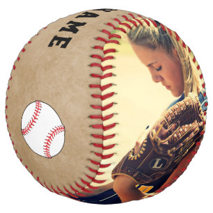Balle De Softball Russe Custom Softball Player Numéro d'équipe
