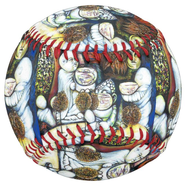 Balle De Softball Sans échec par défi (Devant)