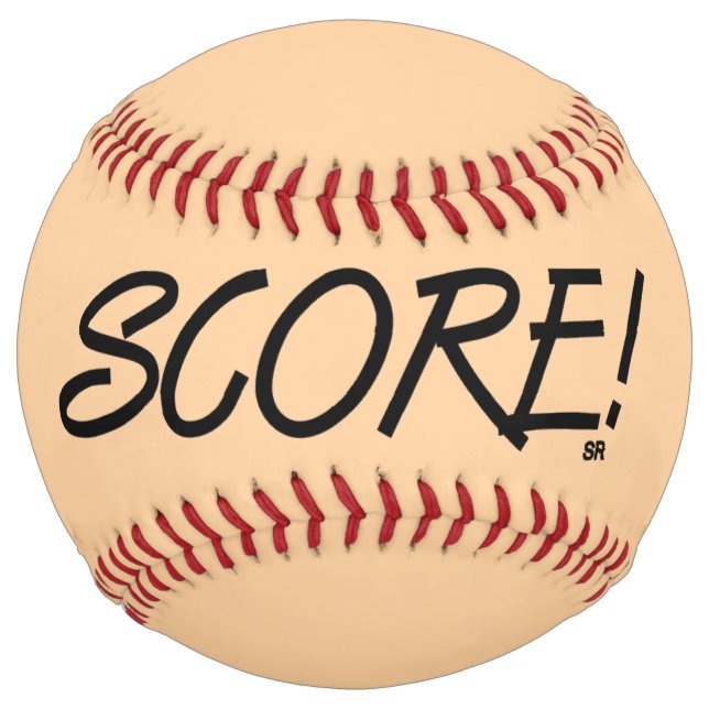 Balle De Softball Score tressé softball (Devant)
