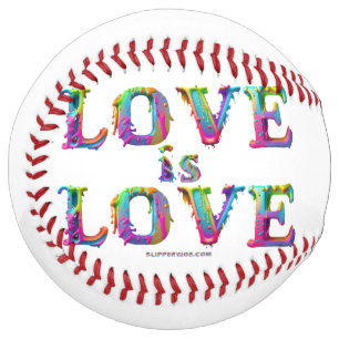 Balle De Softball SlipperyJoe l'amour est amour dégoulinant fondu dy