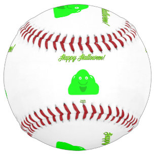 Balle De Softball Softball Halloween Blob