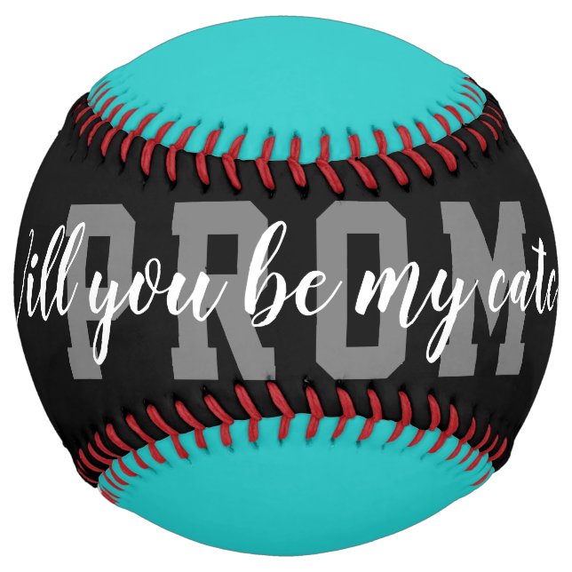 Balle De Softball Softball Hoco Prom proposition demander balle cade (Devant)