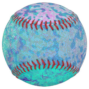 Balle De Softball Softball Parties scintillant étoile poussière