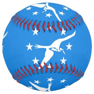 Balle De Softball Softball patriotique avec drapeau de Corpus Christ