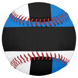 Balle De Softball Softball patriotique avec drapeau d'Estonie