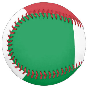 Balle De Softball Softball patriotique avec drapeau d'Italie