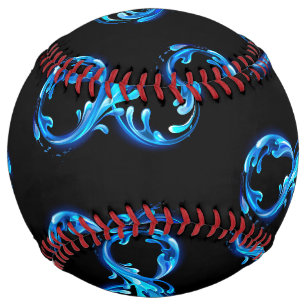 Balle De Softball Symbole Infini d'Eau Claire et Froide