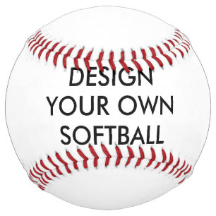 Balle De Softball Taille personnalisée de la régulation de taille