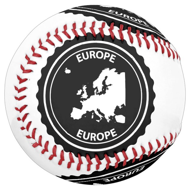 Balle De Softball Tampon en caoutchouc de l'Europe (Devant gauche)