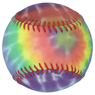 Balle De Softball teinture à cravate de softball conçu spirale arc-e