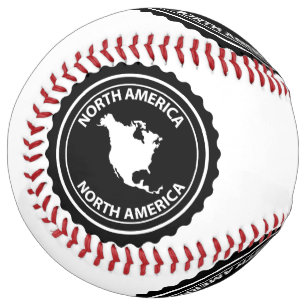 Balle De Softball Timbre de l'Amérique du Nord