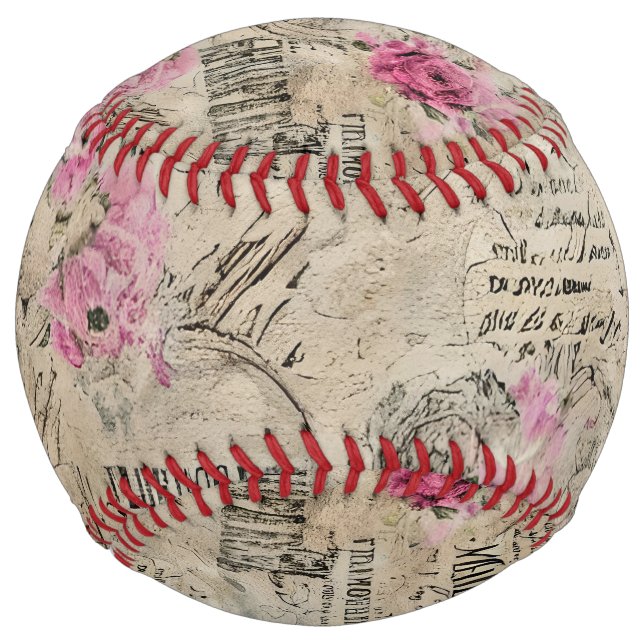 Balle De Softball Un Ephémère français série 24 (Devant)