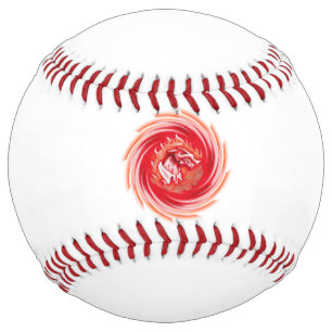 Balle De Softball Wild Wolf Whirling white sofball
