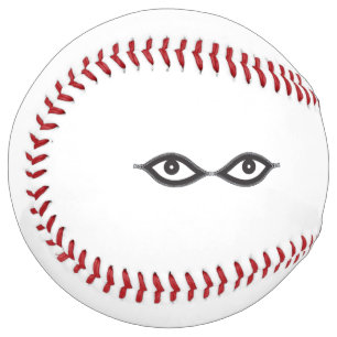 Balle De Softball Zipper eyes