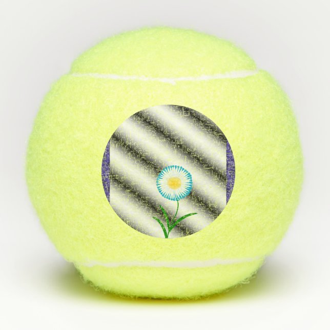 Balle de tennis de Floral (Devant)