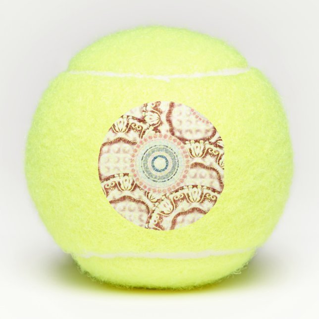 Balle de tennis de Floral (Devant)
