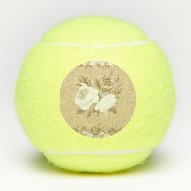 Balle de tennis de Floral (Devant)