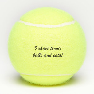 Balle de tennis pour le chien