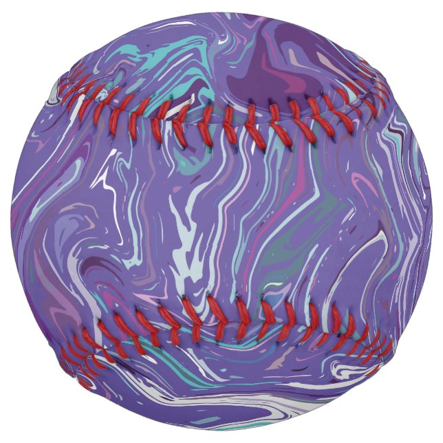 Balle violette au design authentique (Devant)