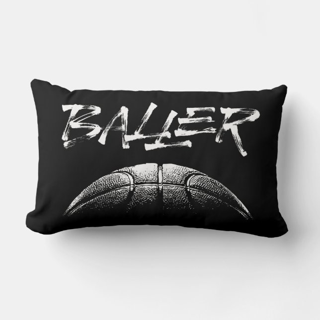 Baller (Basketball) Lendenkissen (Vorderseite)