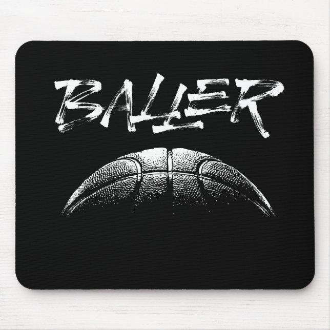 Baller (Basketball) Mousepad (Vorne)