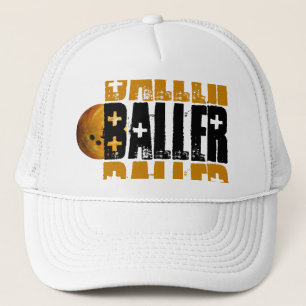 Baller Bowling Ball Bowler Cool Truckerkappe