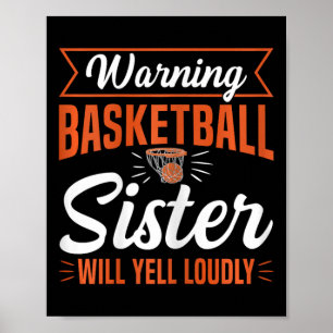 Baller Family Basketball-Angebot für einen Basketb Poster