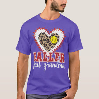 Baller Great Oma Softball Great Oma T-Shir T-Shirt