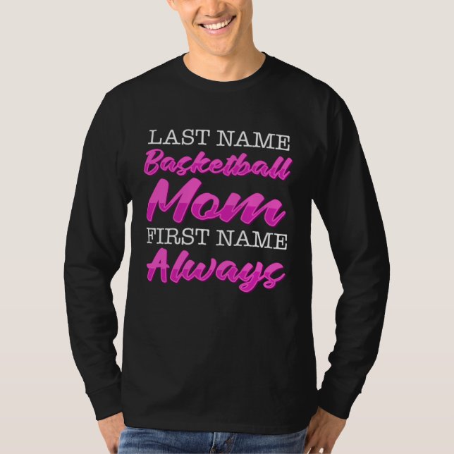 Baller Mother Player  Streetball Hoops Bball Baske T-Shirt (Vorderseite)